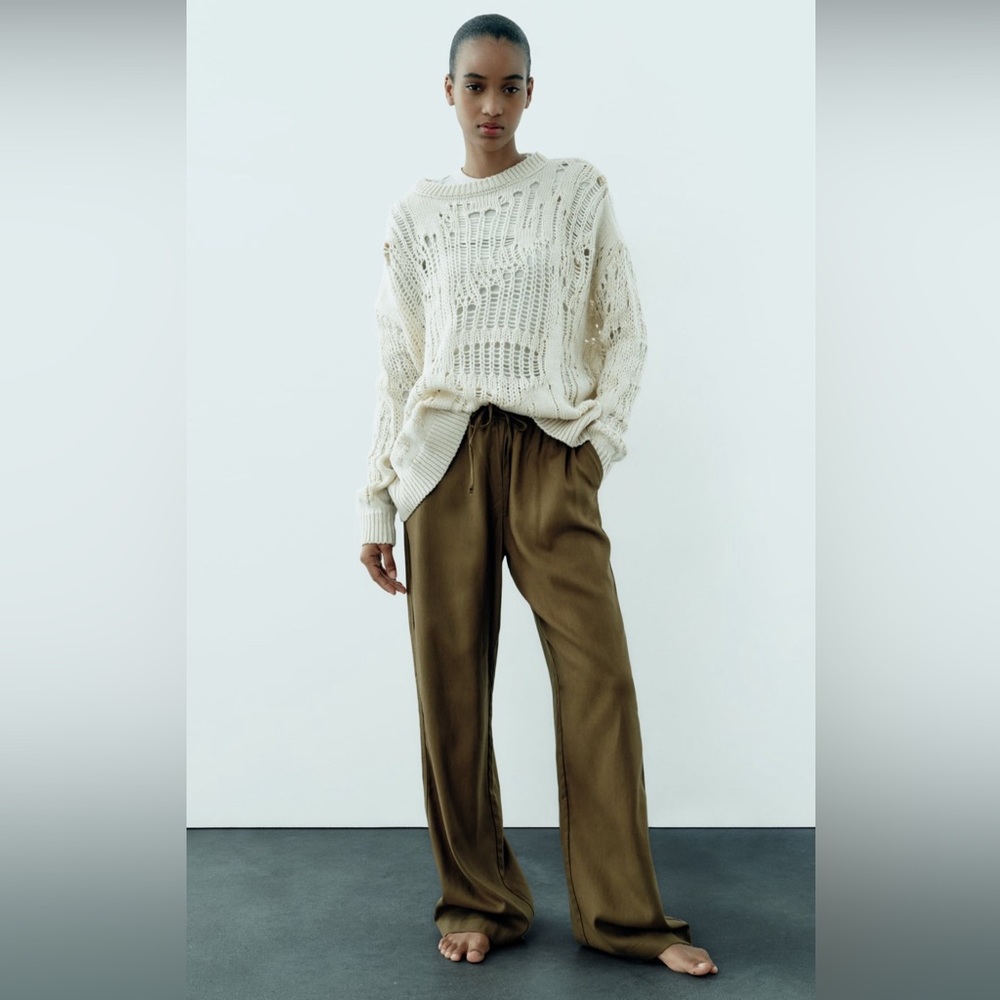 (#92)ZARA Straight Leg Pants